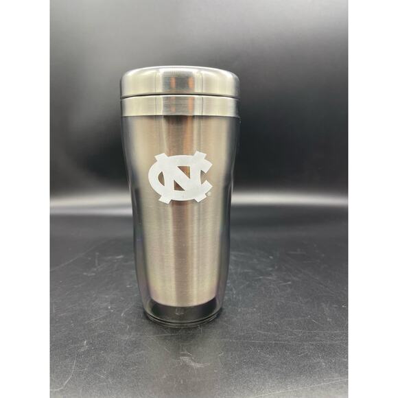 UNC NC Tarheels Tumbler Thermal Mug Cup with Lid by Whirley Drink Works - Picture 1 of 8